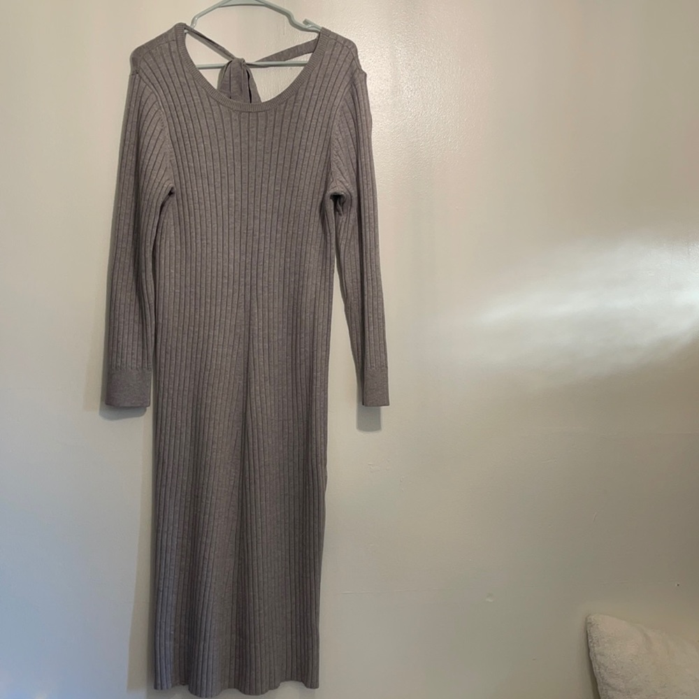 Wayf midi sweater dress